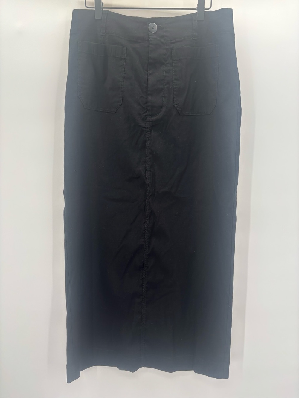 Maeve by Anthropologie Colette Utility Midi Skirt in Black Size Large - Picture 4 of 11